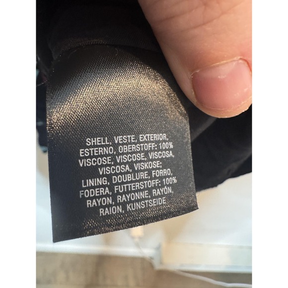 Maeve‎ Skirt Womens 4 Black Floral A Line Midi Anthropologie Viscose Boho Print - Picture 8 of 10